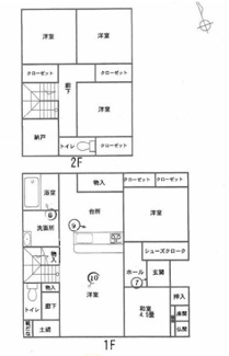 【間取り】 | 福岡県柳川市吉原