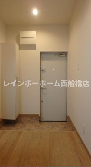 プラチナパレスの玄関