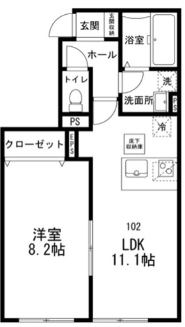 アンクレットの間取り