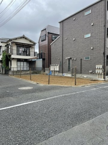 江戸川区東葛西５丁目　建築条件なし売地の前面道路含む現地写真|現地２０２６年７月撮影