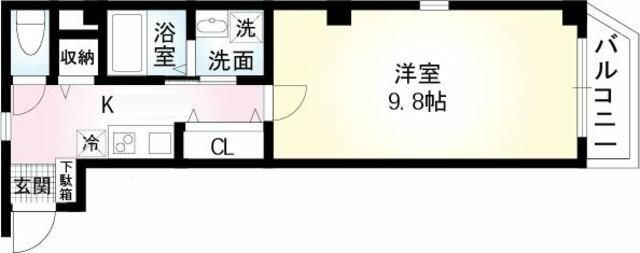 セリシールの間取り|間取りです。