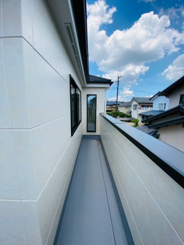 ケイアイグレイス／益城町２期／１号棟のバルコニー