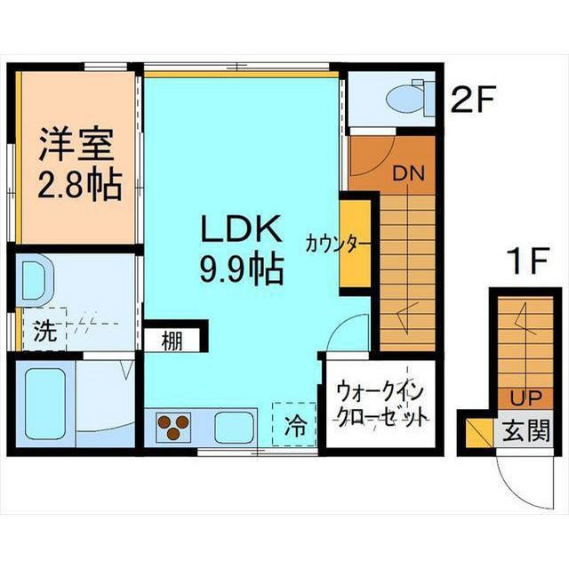 CREAの間取り
