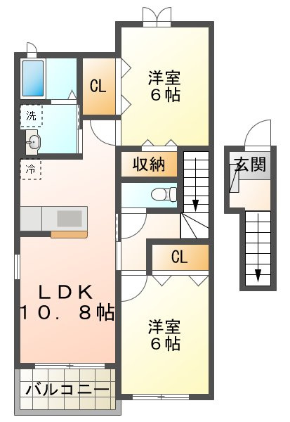 ドミール5の間取り