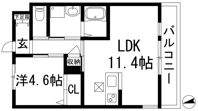 【間取り】 | エトワールシャトー1