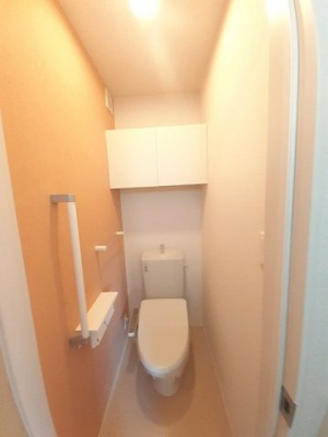 【トイレ】 | クレシア | ゆったりとした空間のトイレです