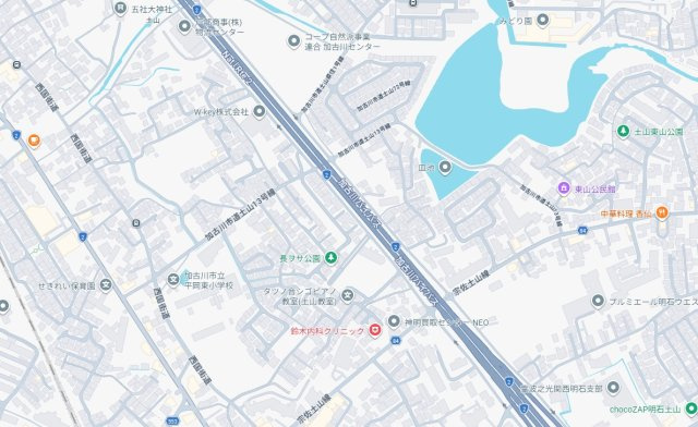 加古川市平岡町土山　　JR「土山駅」徒歩12分の地図