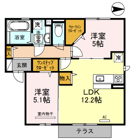 【間取り】 | エスポワール