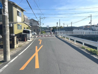 【前面道路含む現地写真】 | 亀岡市篠町野條下川 | 前面道路すっきりと約5ｍ！