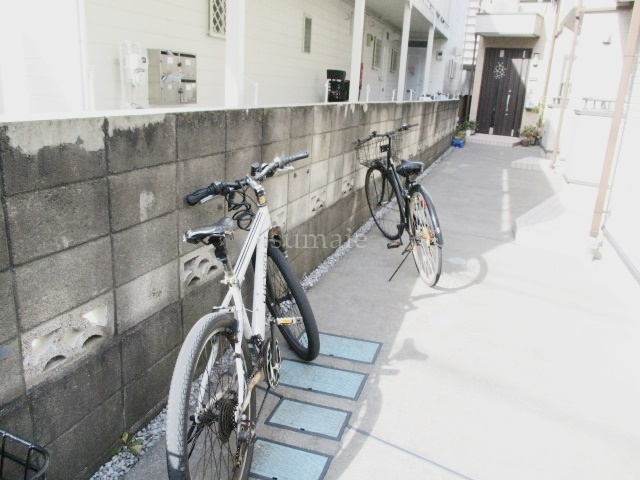 ブライト北赤羽のその他共用部分|自転車置き場です☆