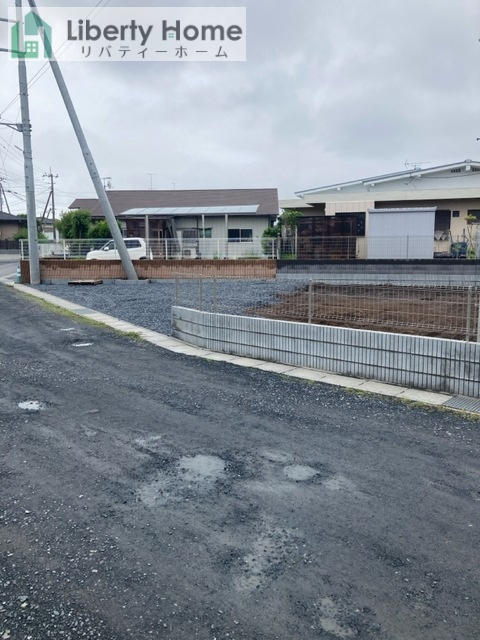 ひたちなか武田第6　新築戸建の前面道路含む現地写真