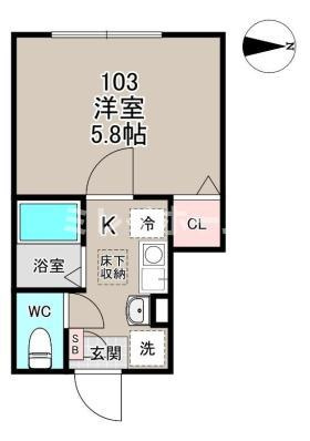 ASCOT蒲田の間取り
