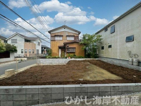 茅ヶ崎市高田４丁目　新築戸建の外観|現地外観