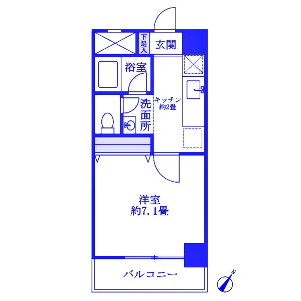 シルフィ大宮の間取り