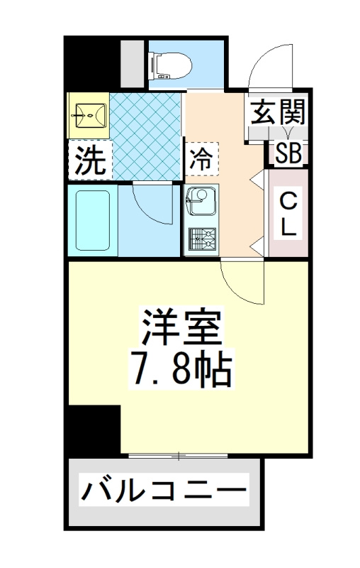 ブロード東灘深江駅前レジデンスの間取り