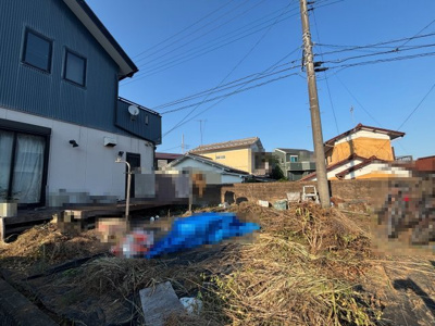 【庭】 | 南足柄市雨坪　ウッドフェンス付き庭　5LDK