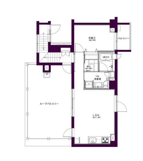 ＦＯＲＴＩＳ池上の間取り|ＦＯＲＴＩＳ池上：バス・トイレ別１ＬＤＫリノベーション物件は全居室６帖以上の暮らしやすいお部屋となっております！令和８年８月上旬完成予定です！