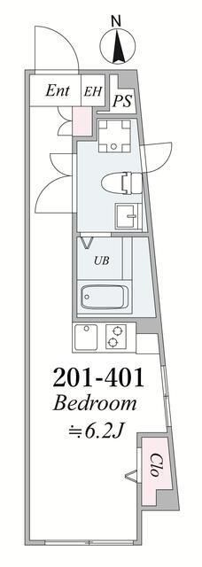 プレシャス赤塚の間取り