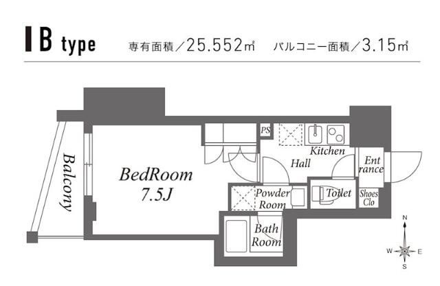 ＺＯＯＭ池袋Ｗｅｓｔの間取り