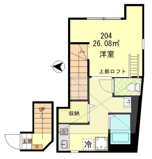 オーガスタコート板橋本町の間取り