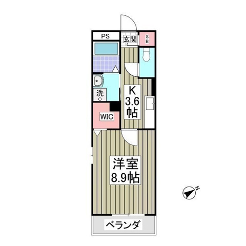 Ｌｕｃｅ　ｄｅｌ　ｓｏｌｅの間取り