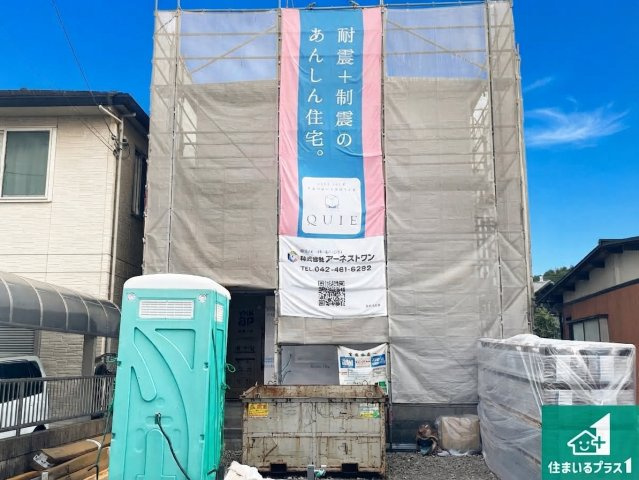 東近江市五個荘北町屋町　第1期　新築一戸建ての外観|現在建築中！落ち着いた街並みで新生活を始めることが出来そう！周辺の物件も併せてご紹介させて頂きます！