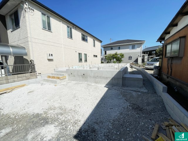 東近江市五個荘北町屋町　第1期　新築一戸建ての外観|現在建築中！落ち着いた街並みで新生活を始めることが出来そう！周辺の物件も併せてご紹介させて頂きます！