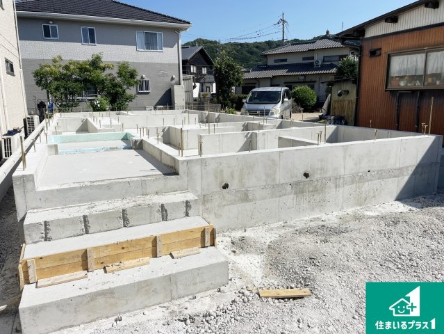 東近江市五個荘北町屋町　第1期　新築一戸建ての外観|現在建築中！落ち着いた街並みで新生活を始めることが出来そう！周辺の物件も併せてご紹介させて頂きます！
