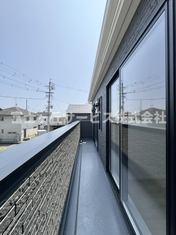 【バルコニー】 | 藤枝市上当間 2期 新築一戸建て | 陽当たり良好なバルコニーです