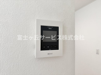 【セキュリティ】 | 藤枝市上当間 2期 新築一戸建て | 来客の際、顔が見えて安心です