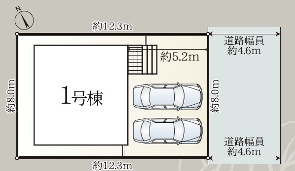 【間取り】 | 藤枝市上当間 2期 新築一戸建て | 区画図です