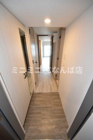 アーバネックス新町Ⅱの玄関