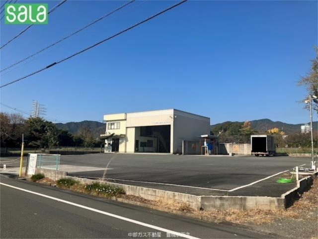 売事務所　豊川市大木町鑓水303番地1、304番地1の外観|【現地写真】豊川市大崎町鑓水303番1（現況事務所）