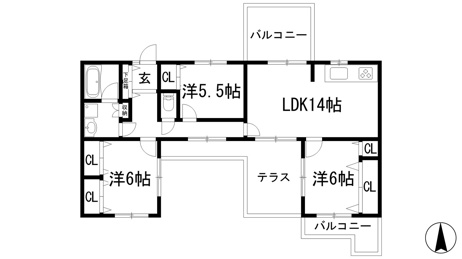 【間取り】