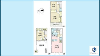 【間取り】 | CASA覚王山