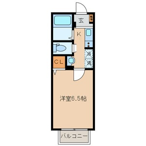 エムズ江北の間取り|間取りです。