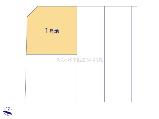 ファーストタウン第2林島町の区画図
