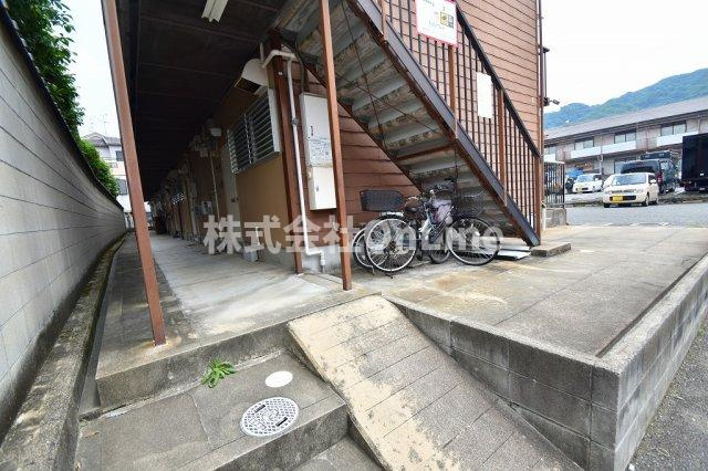 ハイツ久保木のエントランス