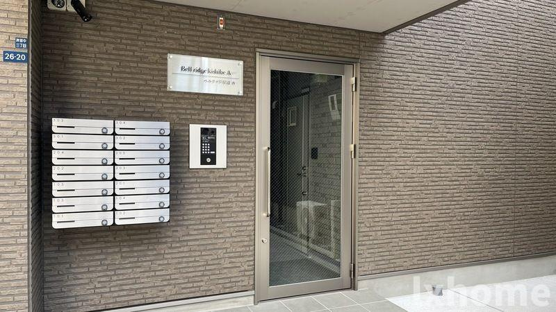 ベルリッジ岸辺 Aのエントランス|建物の内部です