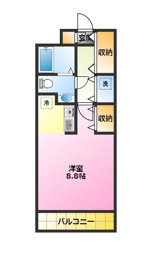 レクエルドの間取り|オートロック・宅配ボックス完備♪