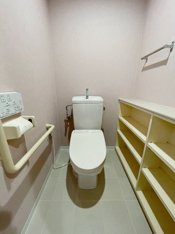 パレ・フルールのトイレ|コンパクトで使いやすいトイレです