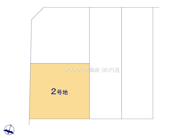 ファーストタウン第2林島町の区画図