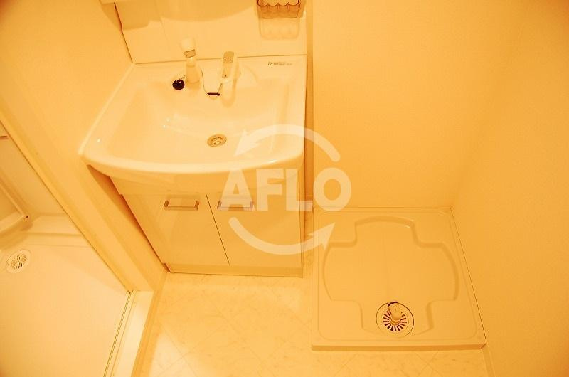 ADWResidence松屋町の独立洗面台|ADWResidence松屋町　洗面脱衣所