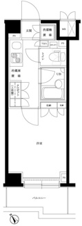 【間取り】 | ルーブル目黒不動前