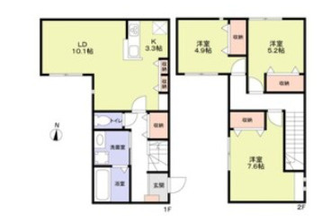 【間取り】 | プレステージヴィラ