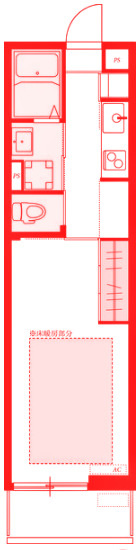 藤沢市亀井野１丁目の賃貸マンションの間取り