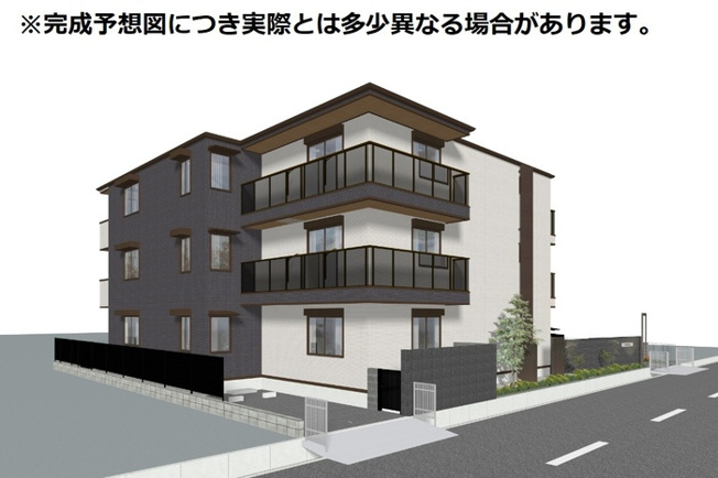 【外観パース】 | ブランノワール日根野