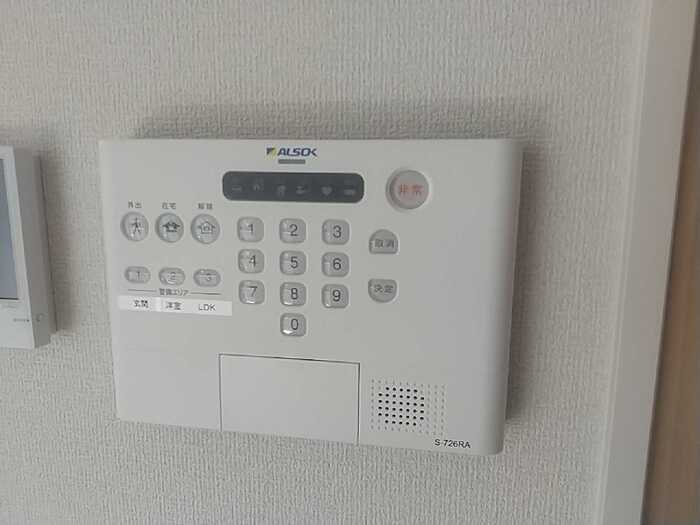 多摩市和田のアパートのセキュリティ