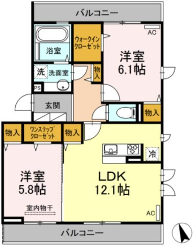 Dルーム大泉学園の間取り
