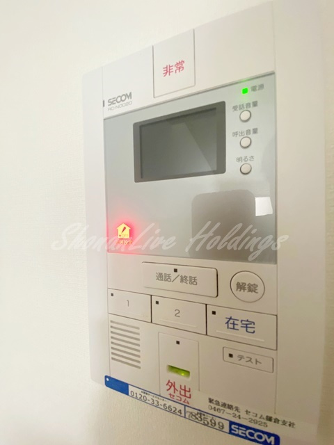 鎌倉市台２丁目のアパートのセキュリティ